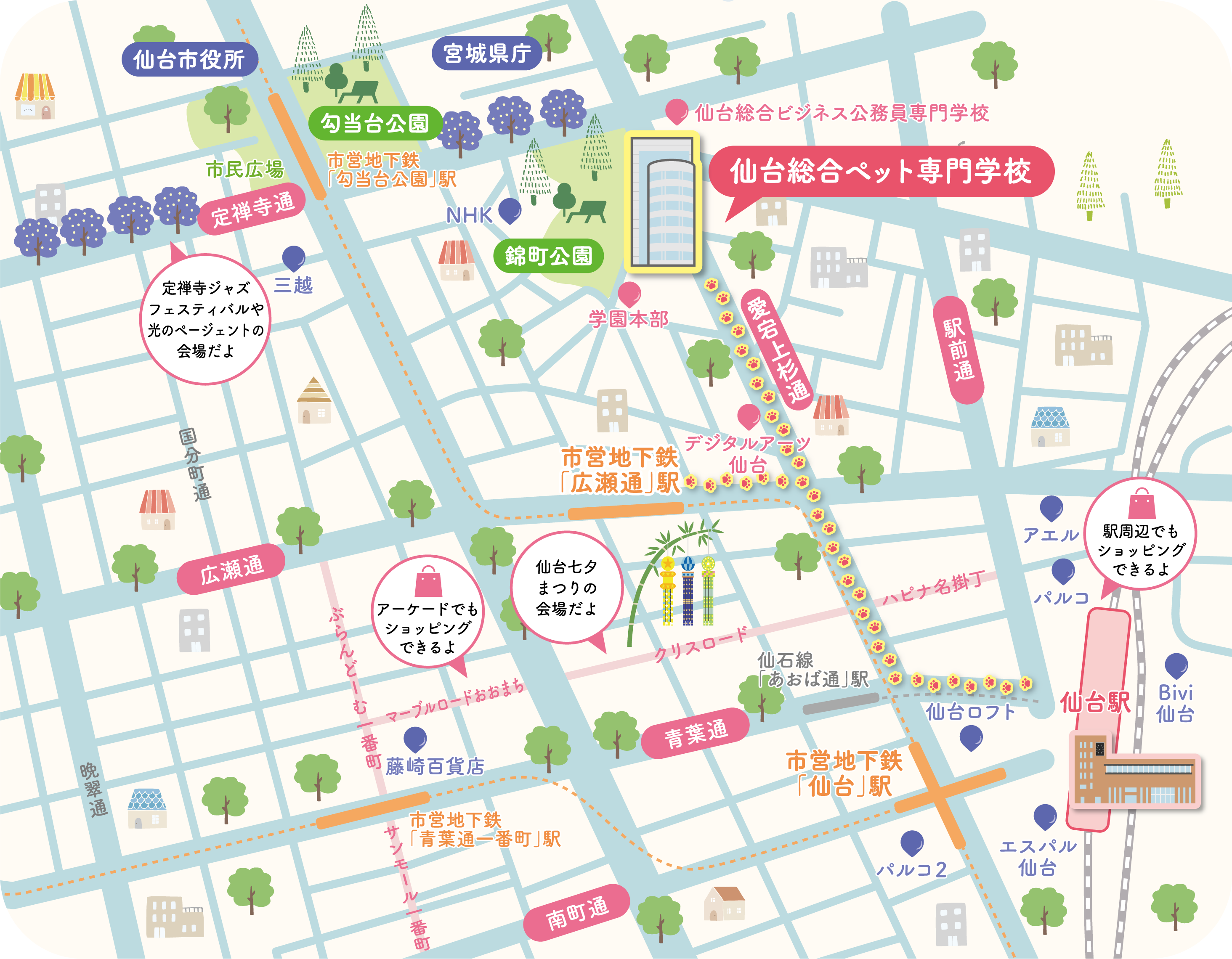 市内マップ