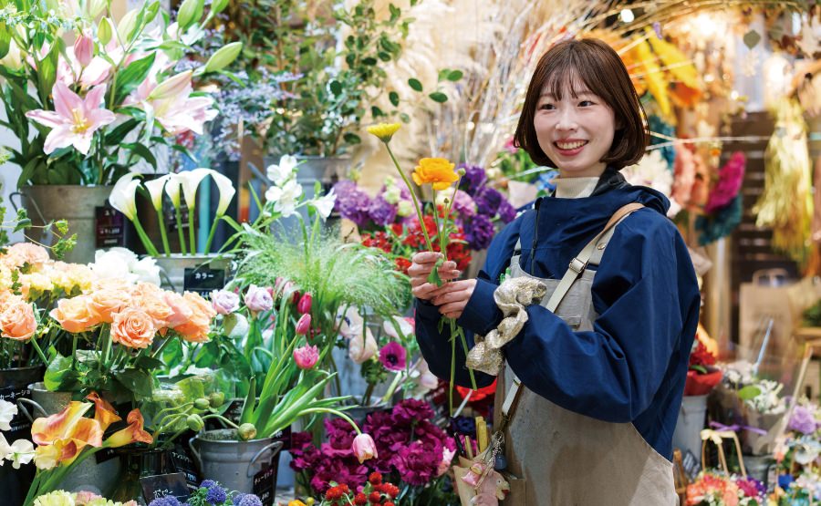 フラワーショップ