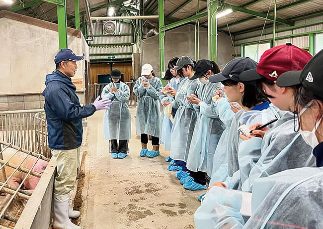 宮城大学 坪沼農場 校外研修