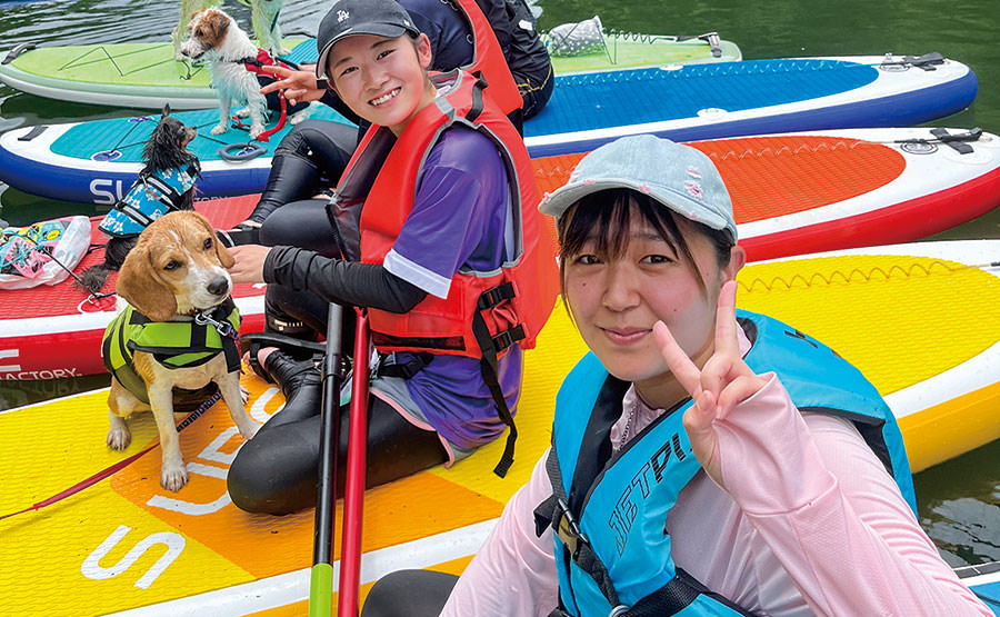 Dog SUP体験授業